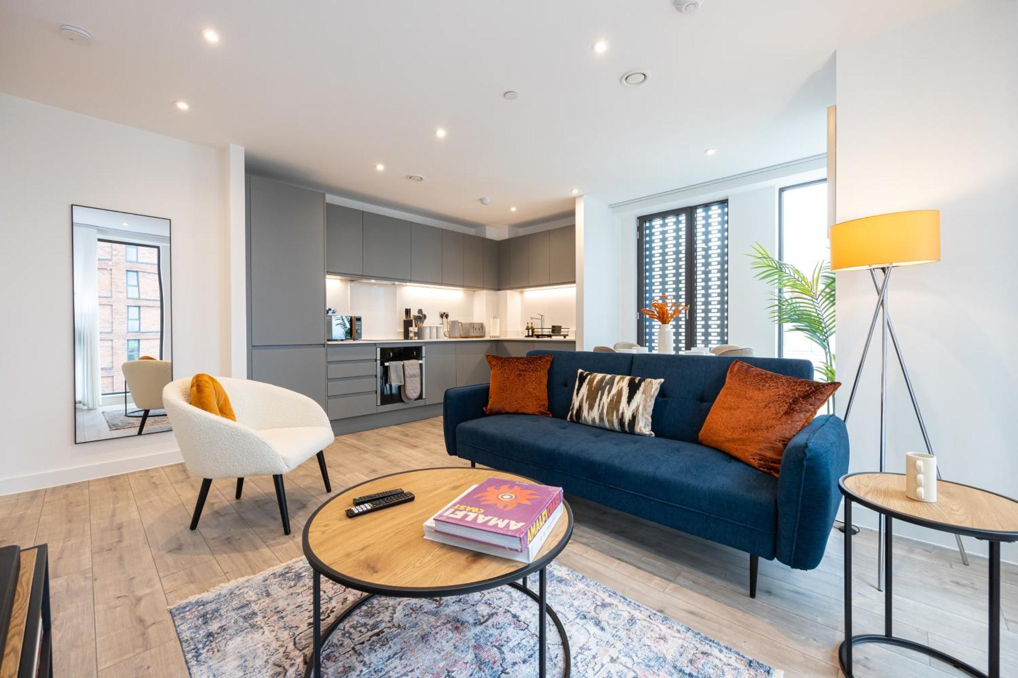 Апартаменты Pet Friendly 2Br Near Station By Asquare Letting Манчестер Экстерьер фото