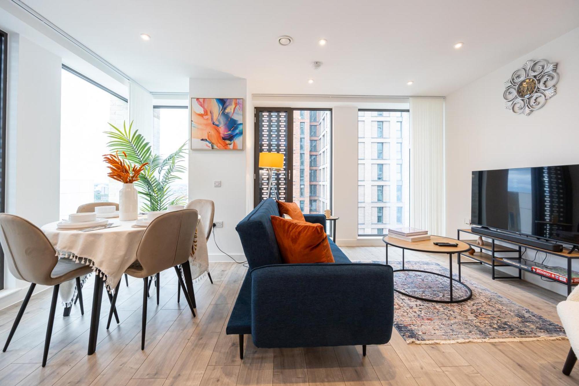 Апартаменты Pet Friendly 2Br Near Station By Asquare Letting Манчестер Экстерьер фото